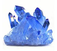 Celestite Crystals, Blue Calcite Crystal Cristal Stone, Raw Cluster, Protection, for Home Decor Irregular Shaped,400g