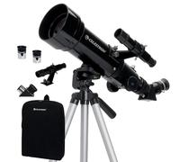 Celestron 21035 Travel Scope 70 Portable Refractor Telescope Kit with Backpack, Black