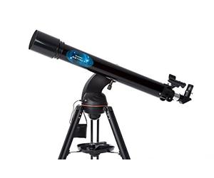 Celestron 22201 Astro-Fi 90 WiFi Refractor Telescope, Black