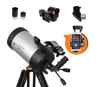 Celestron 22462 StarSense Explorer DX 5” Smartphone App-Enabled Schmidt-Cassegrain Telescope Works with StarSense App to Help You Find Stars, Planets & More - iPhone/Android Compatible