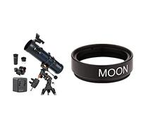 Celestron 31051 AstroMaster 130EQ Reflector Telescope Motor Drive & 94119-A 1.25 Inch Moon Filter