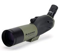Celestron 52248 65 mm Ultima Spotting Scope 45 Degrees, Green | Bright, Sharp Views, Rotating Tripod Mount, Tripod Adaptable, Fully Multi-Coated, Smooth Focusing, Waterproof Construction