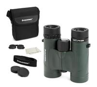 Celestron 71330 Nature DX 8x32 BaK-4 Prism Binoculars, Green | Compact 32mm Design, Wide 7.4° Viewing Angle, Phase-Coated Optics, BaK-4 Prisms, Waterproof and Fogproof