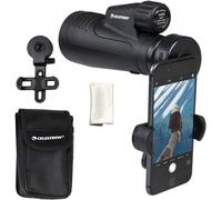 Celestron 72370 Outland X 10X50 Waterproof Monocular with Smartphone Adapter, Bl