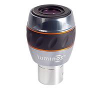 Celestron 93431 10 mm Luminos Eyepiece, Silver/Black | High-Power Planetary Views, 82° Ultra-Wide FOV, Twist-Up Eyecup, Fully Multi-Coated Optics, Retractable Rubber Eyeguard