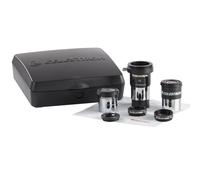 Celestron 94307 AstroMaster 8-piece Eyepiece & Filter Accessory Kit - includes two 1.25? Eyepieces, 2x Barlow Lens, Three Filters, Cleaning Cloth and