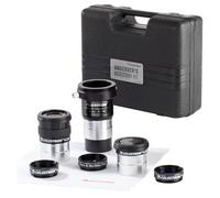 Celestron 94308 Observers Accessory Kit, Black | Must-Have Beginner Telescope Accessories, 2 Eyepieces, 2x Barlow and Filters, Grab-and-Go Kit for Moon, Planets & Deep Sky