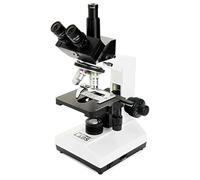 Celestron - Celestron Labs - Binocular Head Compound Microscope - 40-2000x Magnification - Adjustable Mechanical Stage - Includes 2 Eyepieces and 10 Prepared Slides