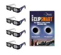 Celestron EclipSmart Solar Eclipse Glasses Observing Kit for Safe Sun Viewing, including Four Pairs of Eclipse Glasses and Guidebook