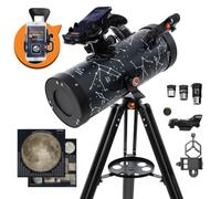 Celestron StarSense Explorer LT 127AZ Telescope Bundle for Beginners | Perfect for Beginners, App-Enabled Telescope, Quick Navigation, Portable Design, Accessories Included, Astroimaging Ready