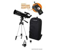 Celestron Travel Scope 80 Smartphone Adapter Telescope Silver