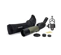 Celestron - Ultima 80 Angled Spotting Scope - 20-60x Zoom Eyepiece - Multi-coated Optics for Bird Watching, Wildlife, Scenery and Hunting - includes Soft Carrying Case and Smartphone Adapter