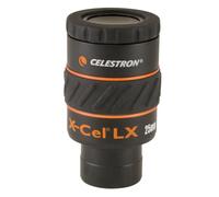 Celestron X-Cel LX 25mm Eyepiece for Telescopes - Wide Low-Power Views | Low-Power Wide-Field Views, 60° Wide Field of View, Long Eye Relief, Twist-Up Eyecup, Fully Multi-Coated Optics