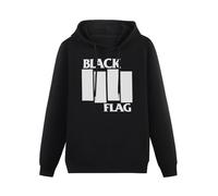 CELeus Black Flag Rock Band Mens Hoody Unisex Music Punk Rock Band Black Flag Mens Hoody Size L