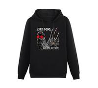 CELeus Carnivore Retaliation Black Mens Hoody Men 'S Rock Band Hoodie Sweatershirt Size L