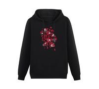CELeus Persona 5 Classic Hoodies Long Sleeve Pullover Loose Hoody Men Sweatershirt Size L Black