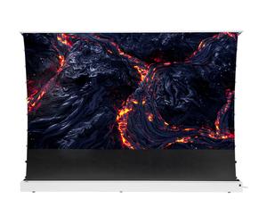 celexon CLR UST High Contrast Floor Scissor Projector Screen - HomeCinema V2.0, 110" white