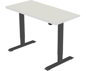 celexon electric height adjustable desk Economy eAdjust-71121 - black, incl. tabletop 125 x 75 cm