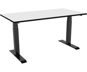 celexon electric height adjustable desk Professional eAdjust-58123 - black, incl. HPL table top 175 x 75 cm