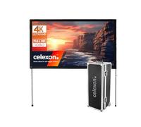 celexon Folding Frame screen 305 x 172cm Mobile Expert, front projection