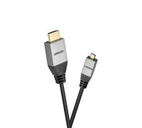 celexon HDMI to Micro HDMI Cable with Ethernet - 2.0a/b 4K 2.0m - Professional Line