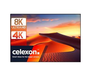 celexon HomeCinema Dynamic Slate ALR High contrast Frame -Screen 120" | 265x149 cm 16:9 | durable, flat 8K screen for rich projections of your HDR content | Frame for wall mounting