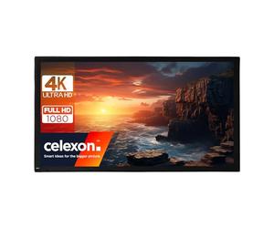 celexon Mobil Expert Rear Replacement Fabric 140" | 305x172cm 16:9 | 4K Full HD replacement fabric for changing the celexon Mobil Expert indoor and outdoor folding frame screen