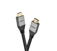 celexon Professional Line HDMI Cable with Ethernet 2.0a/b | 7.5m | 4K 60Hz | HDMI 2.0 with HDR, Ethernet channel, triple shielding and gold-plated contacts for reliable AV connections