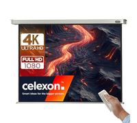 celexon Professional Motorised Projection Screen 115" | 240x180cm 4:3