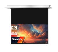 celexon Professional Plus Ceiling recessed Electric-Screen 85" | 180x112 cm 16:10 | electric 4K, Full-HD built-in installation with wall switch, for your projections | For mounting in the ceiling