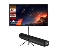 celexon Ultralightweight Tripod Projection Screen 90" | 199x112cm 16:9