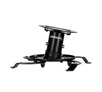 celexon universal projector ceiling mount PDH130 black | tiltable & swivelling projector mount with 360° rotation and 13 cm ceiling distance | max. load capacity 15 kg