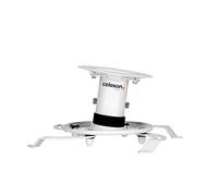 celexon universal projector ceiling mount PDH130 white | tiltable & swivelling projector mount with 360° rotation and 13 cm ceiling distance | max. load capacity 15 kg