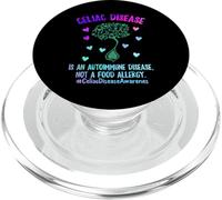 Celiac Disease Awareness Autoimmune Disease Not Food Allergy PopSockets PopGrip for MagSafe