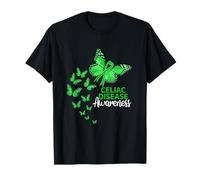 Celiac Disease Awareness Butterfly Celiac Disease Warrior T-Shirt