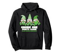 Celiac Disease Awareness Gnome One Fights Alone Wear Green Pullover Hoodie
