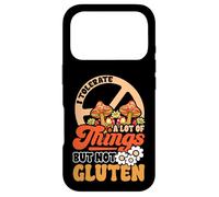 Celiac Disease I Tolerate Things but Not Gluten Free Funny Case for iPhone 17 Pro