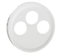 CELIANE White Module Plate for TV-SAT Outlets