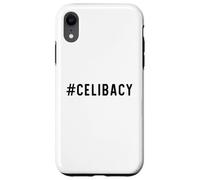 Celibacy Hashtag Celibacy Funny Singles Case for iPhone XR
