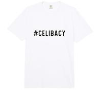Celibacy Hashtag Celibacy Funny Singles Comfort Colors Adult Heavyweight T-Shirt