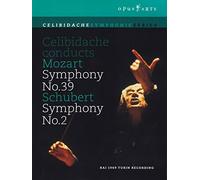 Celibidache Conducts Mozart And Schubert: Symphonies 39 And 2 [DVD] [2007] [NTSC]