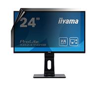 Celicious Privacy Lite 2-Way Anti-Glare Anti-Spy Filter Screen Protector Film Compatible with iiYama ProLite 24 (XB2474HS-B2)