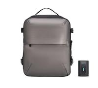 CELIMS - Cabin suitcase 40 x 30 x 20 cm Ryanair, Transavia, Volotea, Easyjet and + | with Trolley, Vacuum AirPlus by TSA Padlock | Cabin Luggage | Laptop Airplane Bag, grey, Classique, Classic