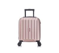 CELIMS - Cabin Suitcase 45x36x20 cm EasyJet Underseat & 65+ Airlines Approved | Carry On Suitcase | 360° Spinner Wheels | Ultra-Light 2.2 kg | Ideal for Low-Cost Travel | Rose Gold