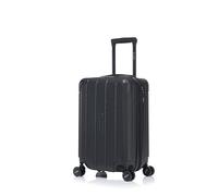 CELIMS - Cabin Suitcase 55x35x25 cm with Shelves | TSA Lock | Ultra-Resistant ABS | 360° Wheels | Black