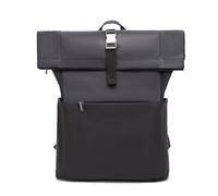 CELIMS - Roll-Top Backpack 45 x 36 x 20 cm | Cabin Luggage | Waterproof & Ultra-Resilient | Laptop Compartment | Black