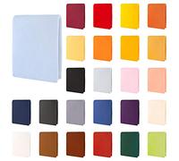 CelinaTex Aqua Fitted Sheet Divan Water Beds Cotton Elastane 200x220-220x240 cm light blue