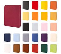 CelinaTex Aqua Fitted Sheet Divan Water Beds Cotton Elastane 90x200-100x220 cm burgundy