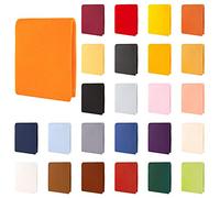 CelinaTex Aqua Fitted Sheet Divan Water Beds Cotton Elastane 90x200-100x220 cm orange