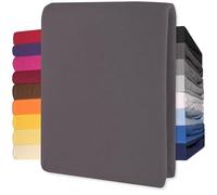 CelinaTex Lucina Fitted Sheet Cotton 200x200-200x220 cm anthracite